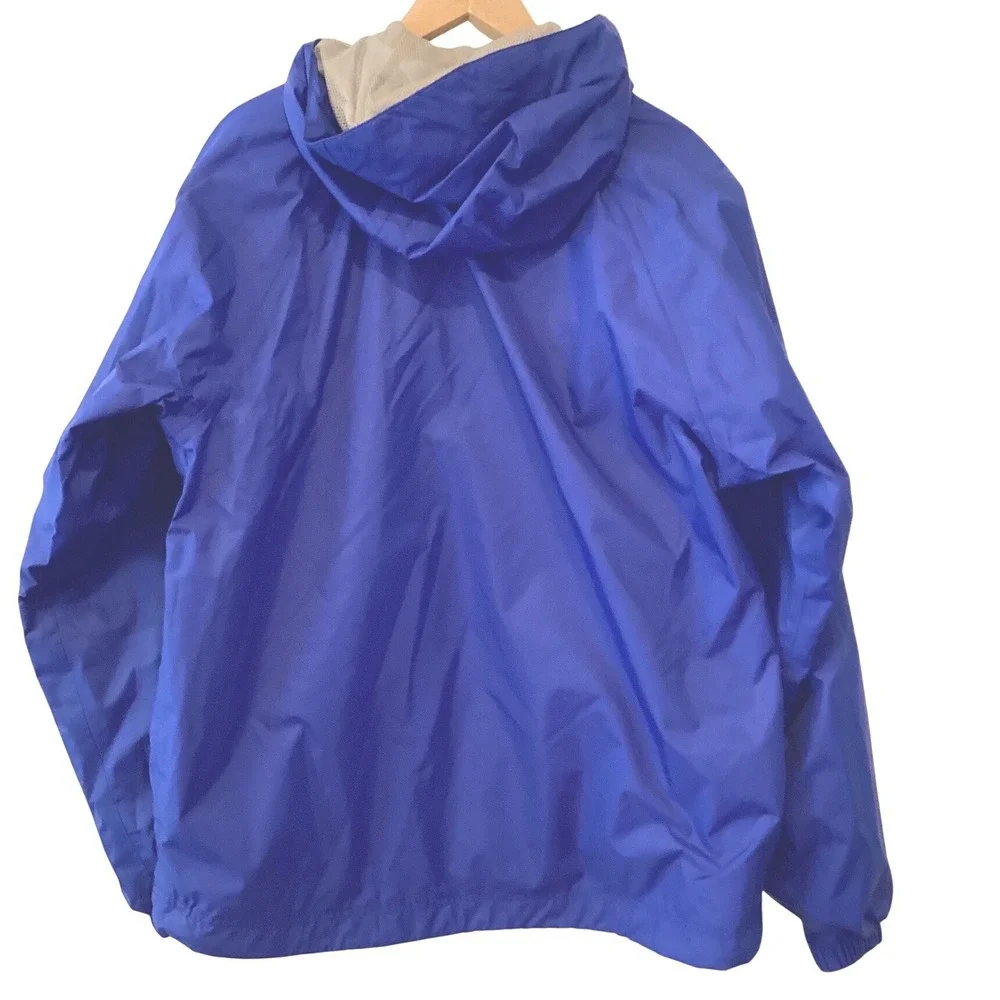 Helly‎ Hansen Helly Tech 3 Ski Rain Sailing Jacket Blue Waterproof Hood Medium